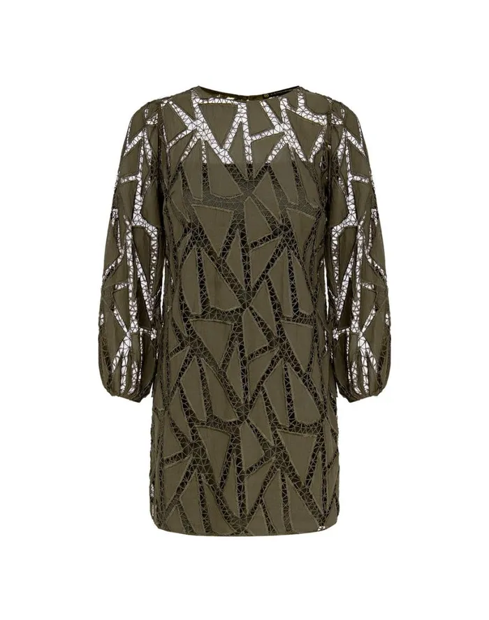 Dresses Women ViX Paula Hermanny Julieta Short Dress 8211 Evergreen