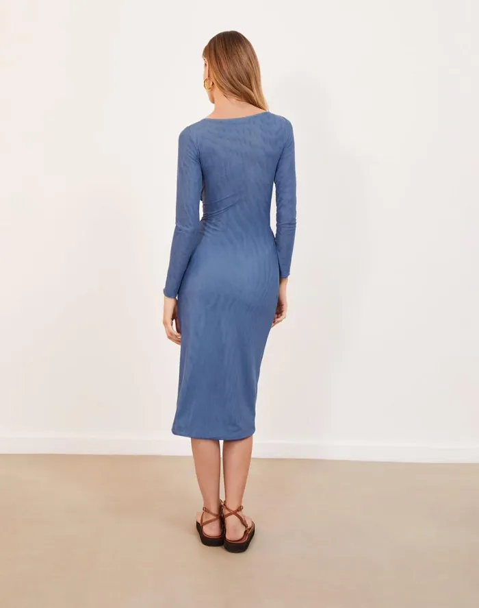 Dresses Women ViX Paula Hermanny Luna Midi Dress 8211 Cave