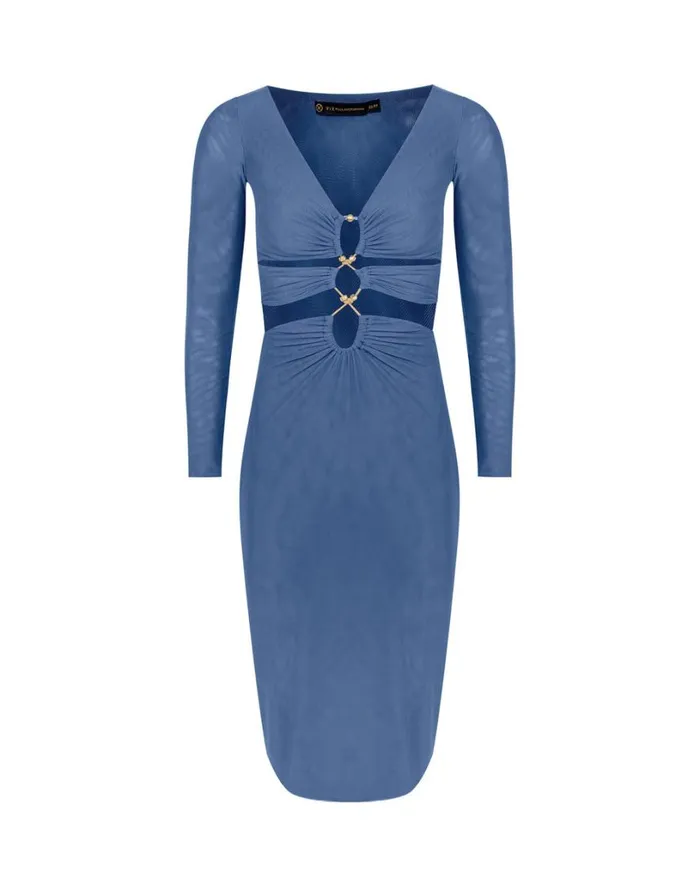 Dresses Women ViX Paula Hermanny Luna Midi Dress 8211 Cave