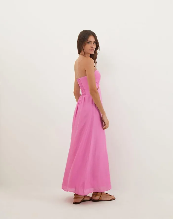 Dresses Women ViX Paula Hermanny Melina Detail Midi Dress 8211 Gerbera