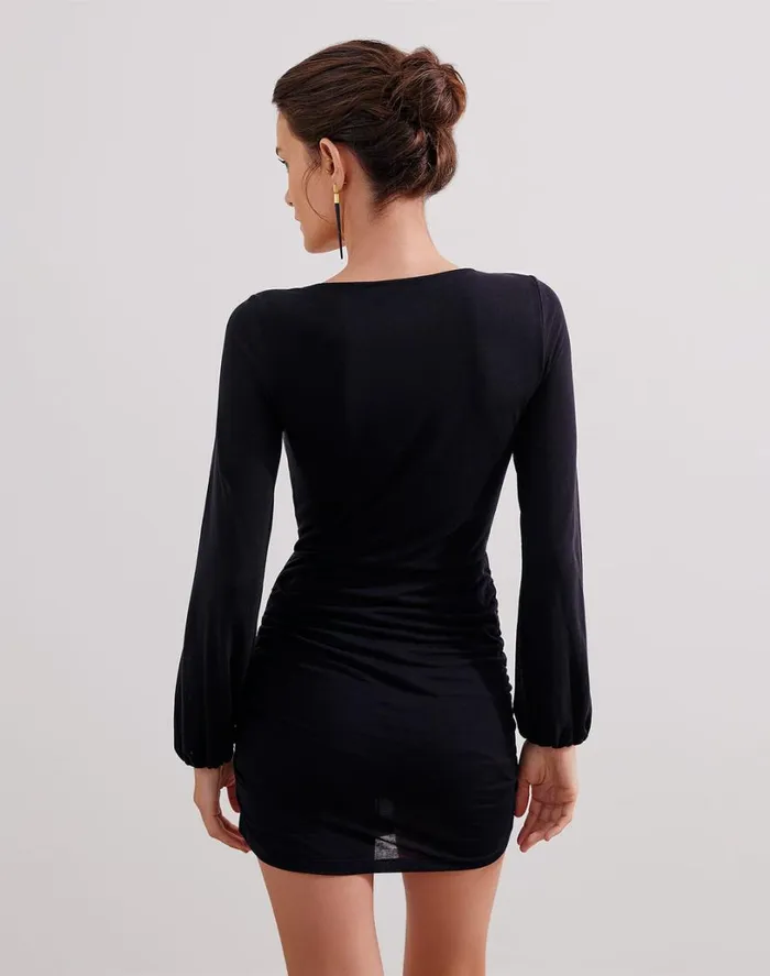 Dresses Women ViX Paula Hermanny Mikka Short Dress 8211 Black