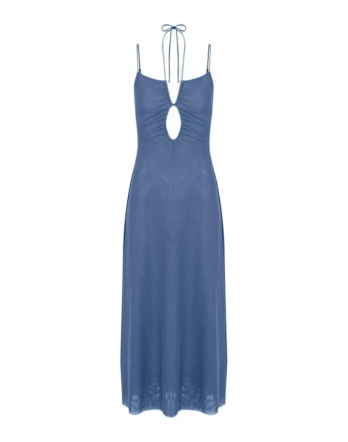 Dresses Women ViX Paula Hermanny Mina Midi Dress 8211 Cave