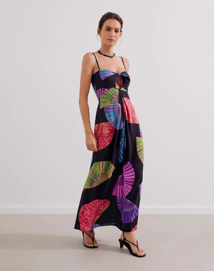 Dresses Women ViX Paula Hermanny Misty Long Dress 8211 Secret