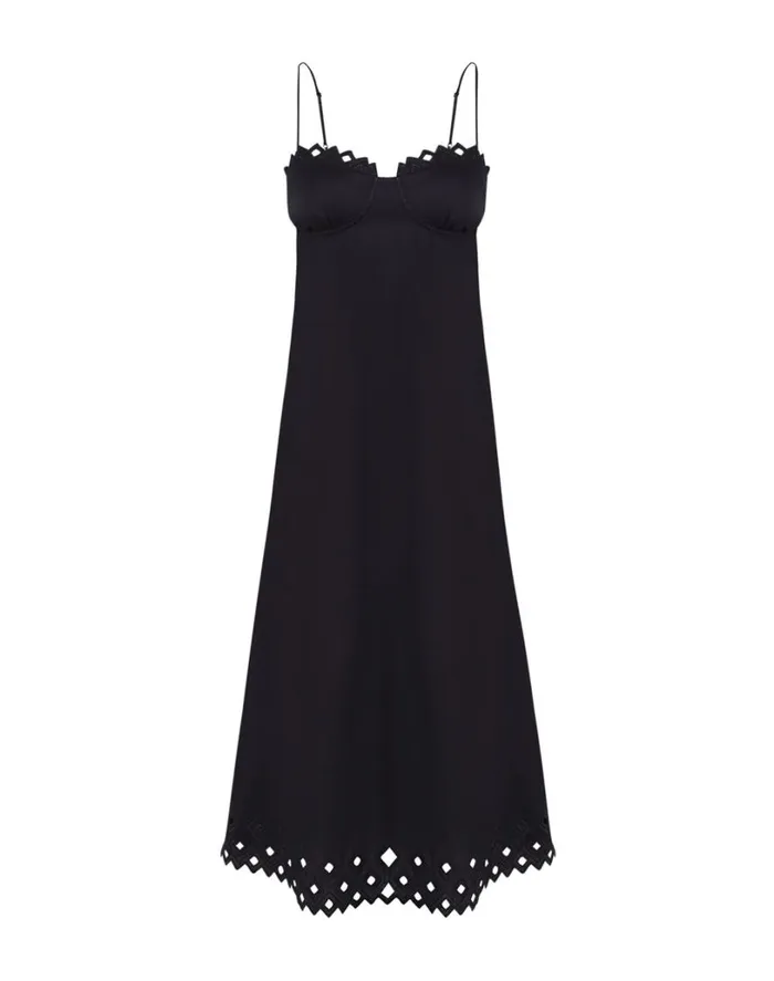 Dresses Women ViX Paula Hermanny Tess Long Dress 8211 Black