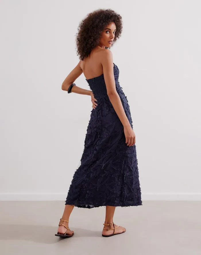 Dresses Women ViX Paula Hermanny Zhen Long Dress 8211 Indigo