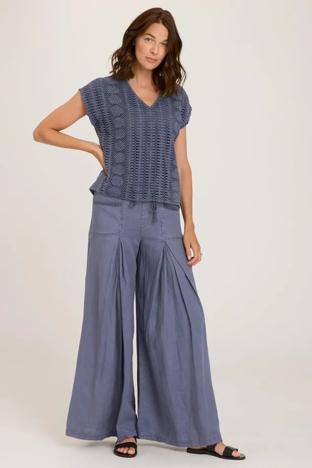Eaves Top Hypnotic Pigment Clothing XCVI ShirtsBlouses