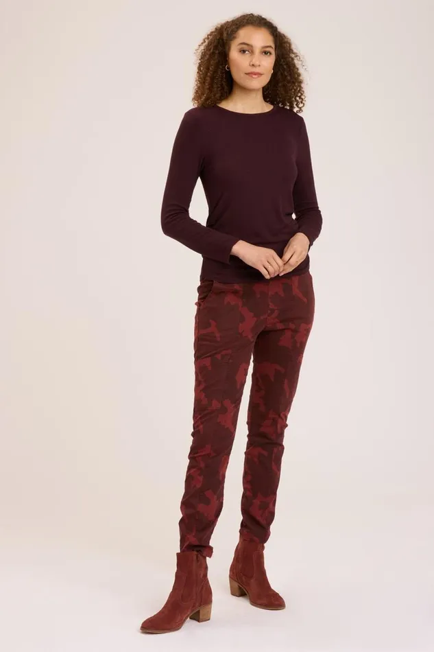 Edie Long Sleeve Sarsaparilla Clothing XCVI ShirtsBlouses