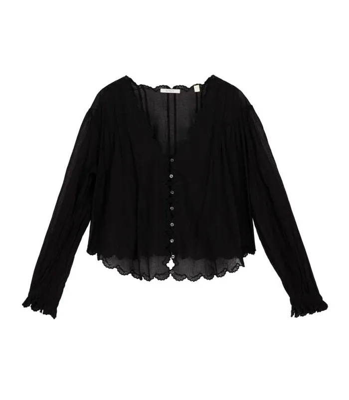 ELAYNE TOP Black Shop DEN Tops