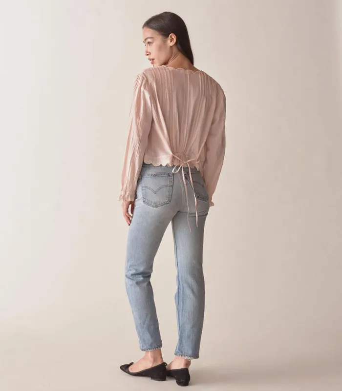 ELAYNE TOP Sundried Rose Shop DEN Tops