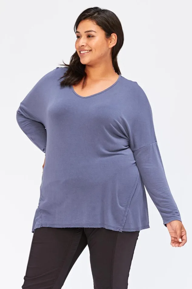 Eliza Pullover Prime Blue Clothing XCVI Sweatshirts