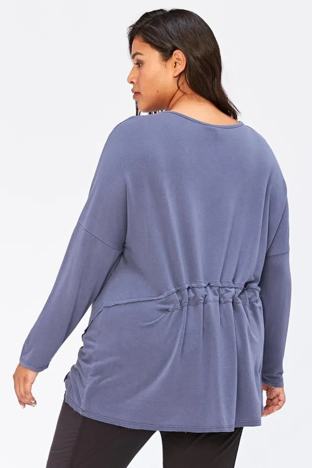 Eliza Pullover Prime Blue Clothing XCVI Sweatshirts