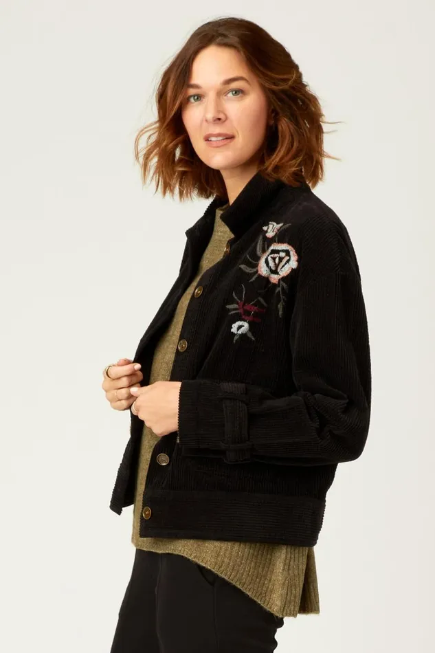 Elki Relaxed Jacket Black Clothing XCVI Jackets