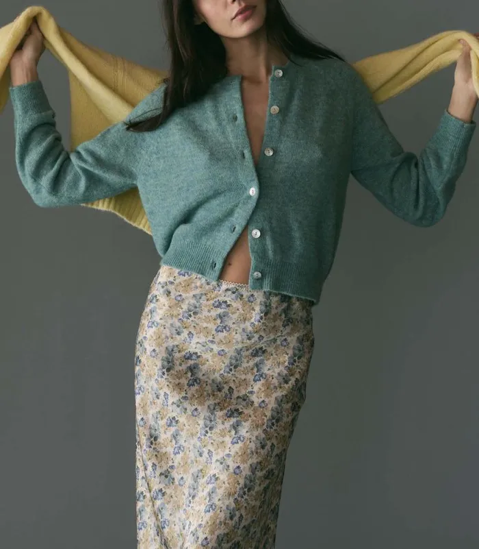 ELOWEN SKIRT Bleu Wildflower Thicket Shop DEN Skirts
