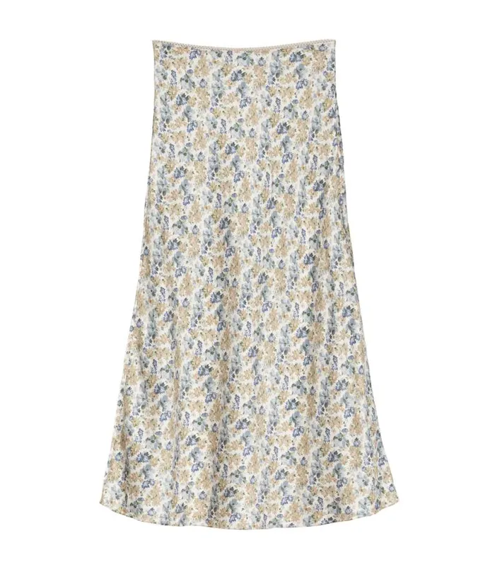 ELOWEN SKIRT Bleu Wildflower Thicket Shop DEN Skirts