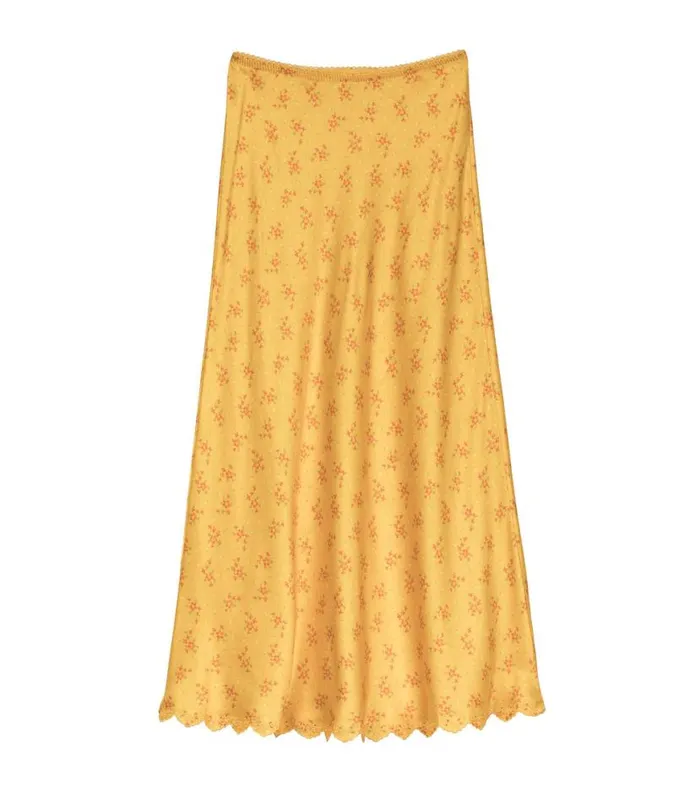 ELOWEN SKIRT Goldenrod Hillside Heather Shop DEN Skirts