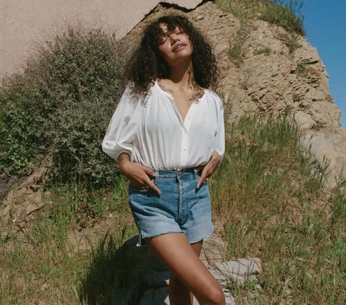 ENID SHORT Cdiz Wash Shop DEN Denim