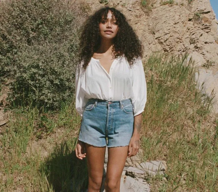 ENID SHORT Cdiz Wash Shop DEN Denim