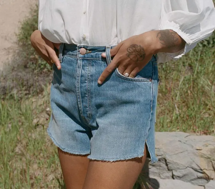ENID SHORT Cdiz Wash Shop DEN Denim