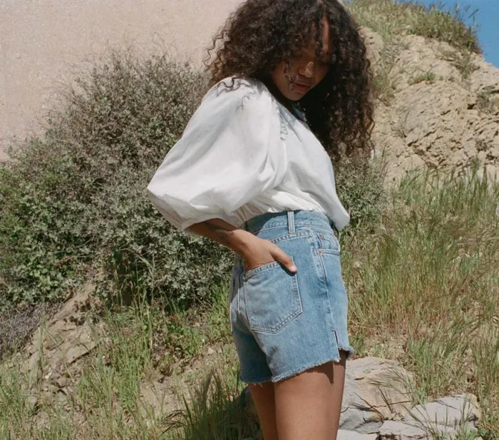 ENID SHORT Cdiz Wash Shop DEN Denim