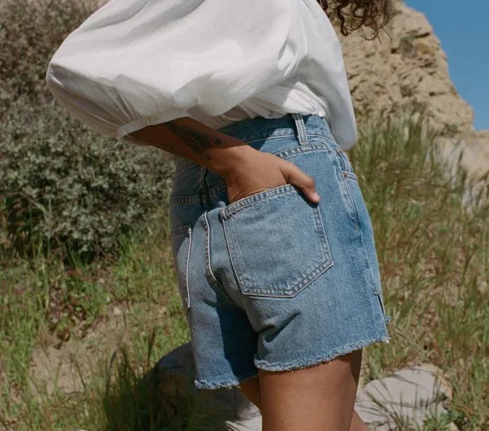 ENID SHORT Cdiz Wash Shop DEN Denim