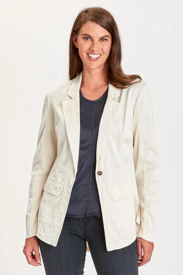 Enola Jacket Toasted Almond Clothing XCVI Jackets