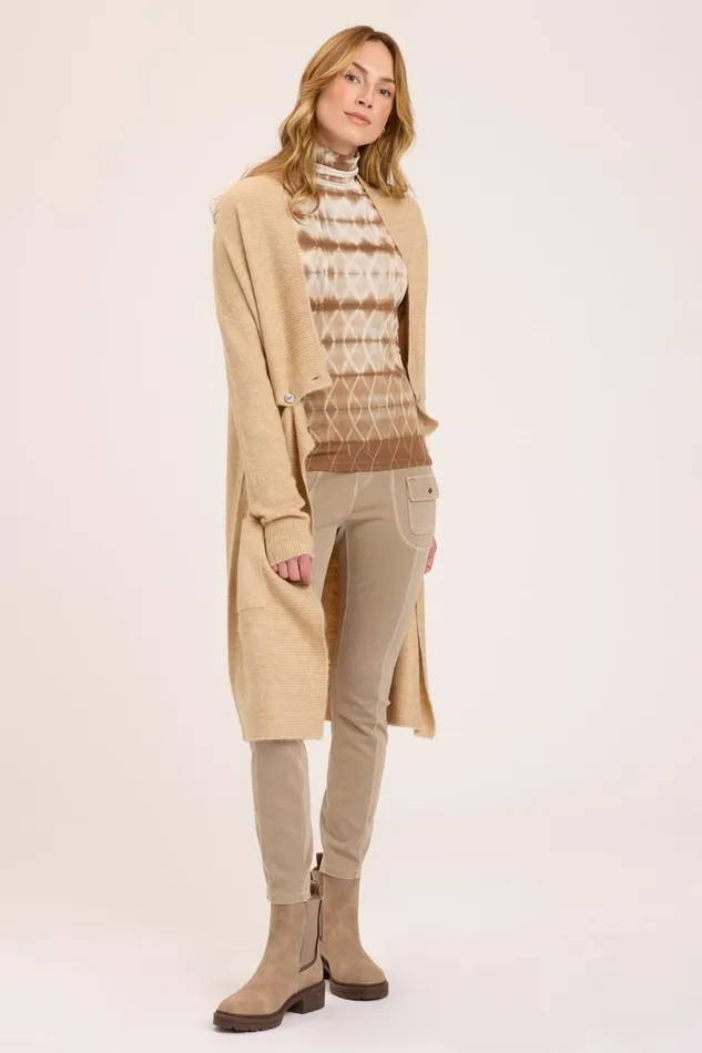 Ercell Cardigan Pale Camel Clothing XCVI Sweaters