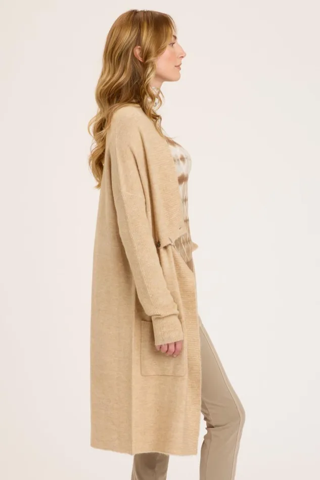 Ercell Cardigan Pale Camel Clothing XCVI Sweaters