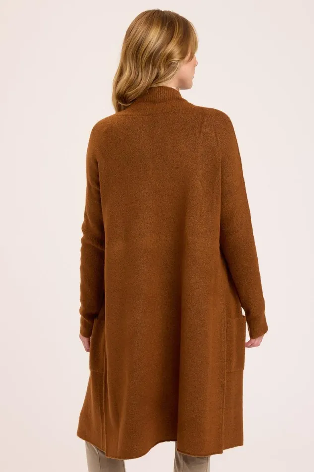 Ercell Cardigan Tawny Copper Clothing XCVI Sweaters