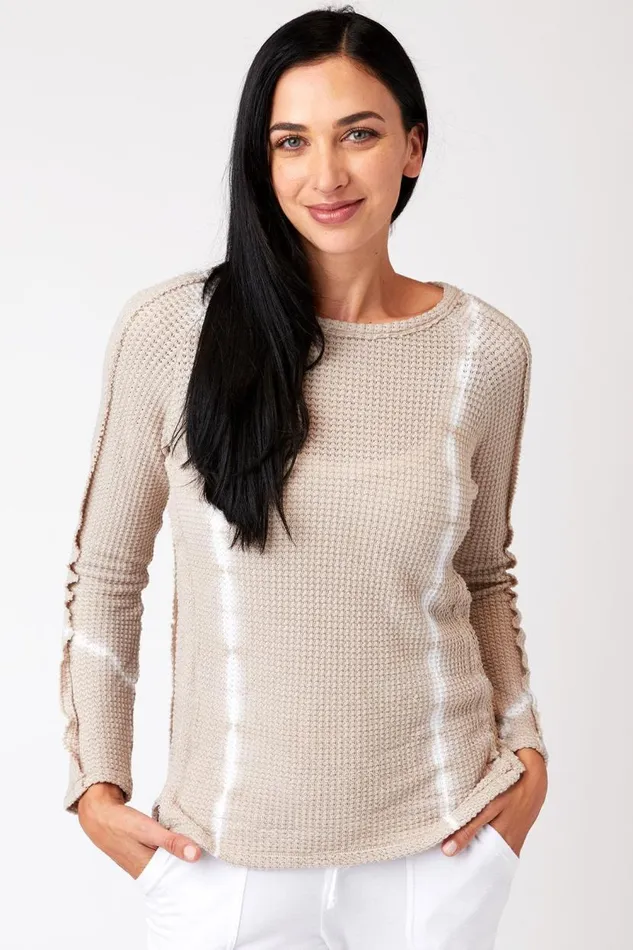 Estacada Pullover Sequence Wash Buckskin Clothing XCVI ShirtsBlouses