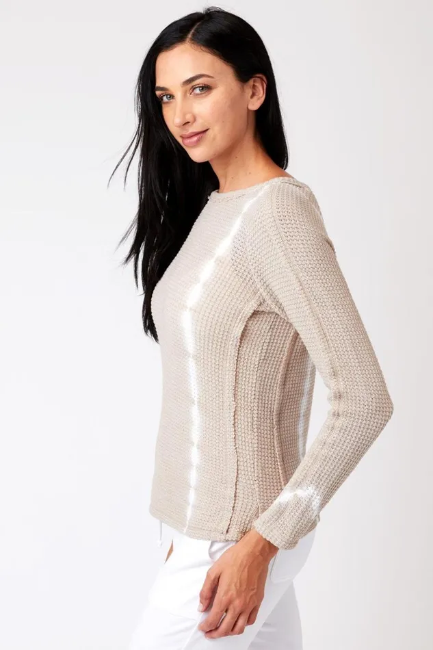 Estacada Pullover Sequence Wash Buckskin Clothing XCVI ShirtsBlouses