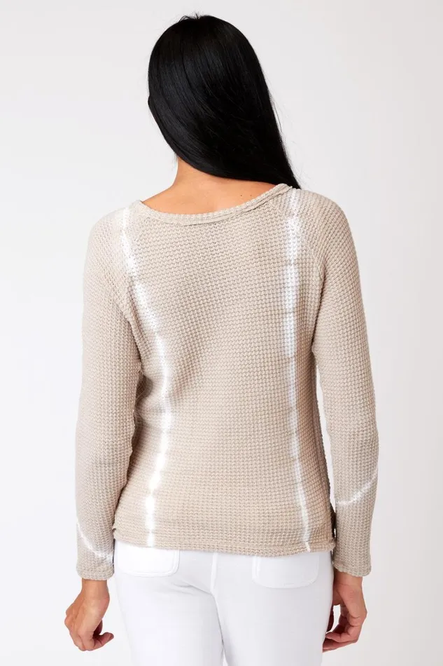 Estacada Pullover Sequence Wash Buckskin Clothing XCVI ShirtsBlouses