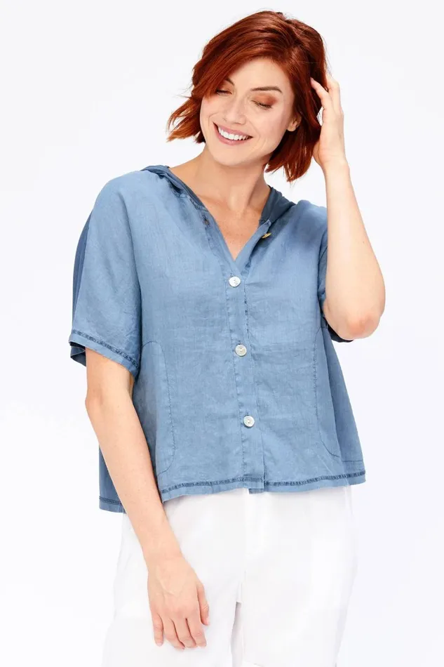 Everly Top Hemisphere Pigment Clothing XCVI ShirtsBlouses