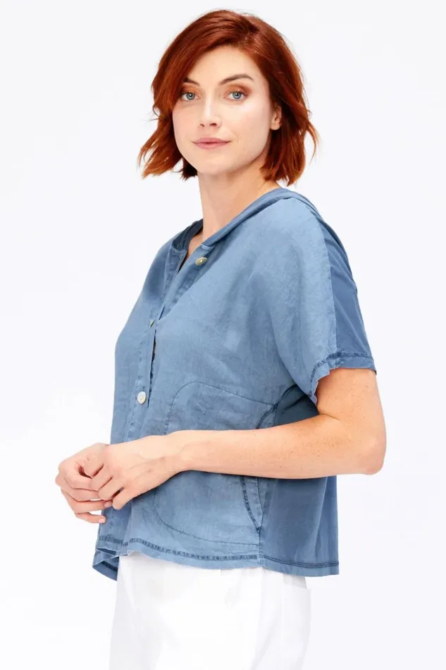 Everly Top Hemisphere Pigment Clothing XCVI ShirtsBlouses