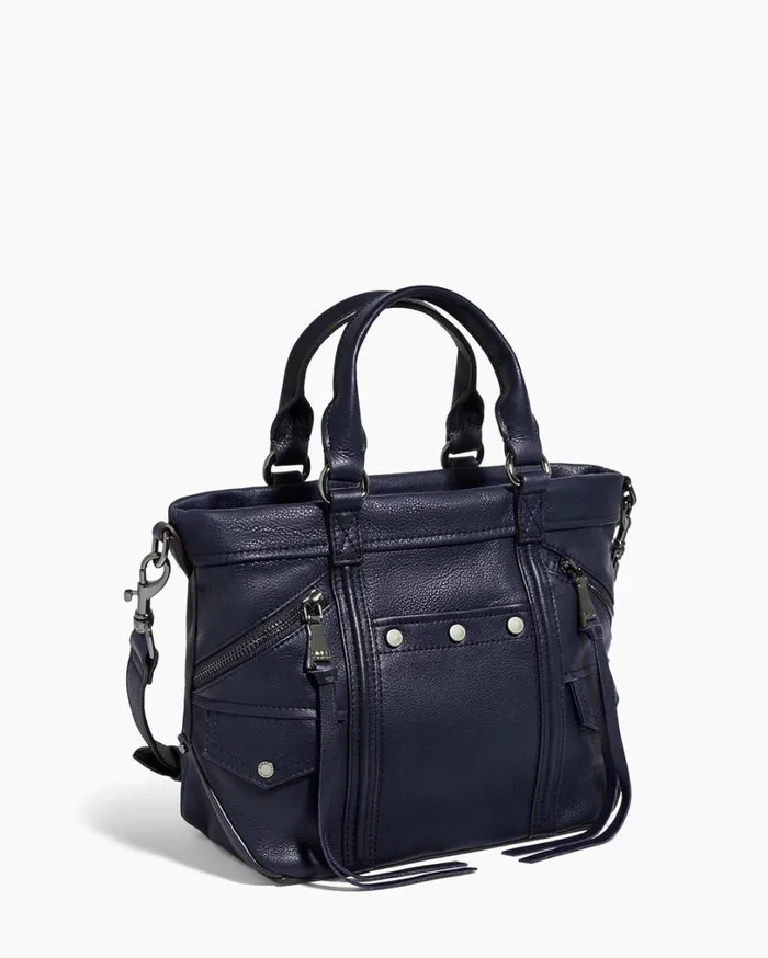 Fair Game Mini Convertible Tote Navy Women Aimee Kestenberg Tote Bags