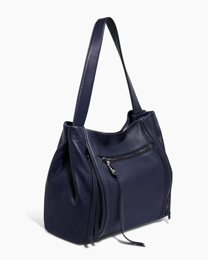Fair Game Shopper Navy Women Aimee Kestenberg Tote Bags