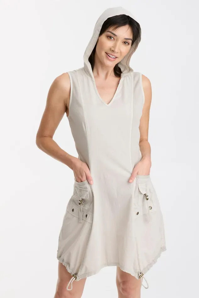 Falco Hooded Dress Center Stage Pigment Clothing XCVI Dresses