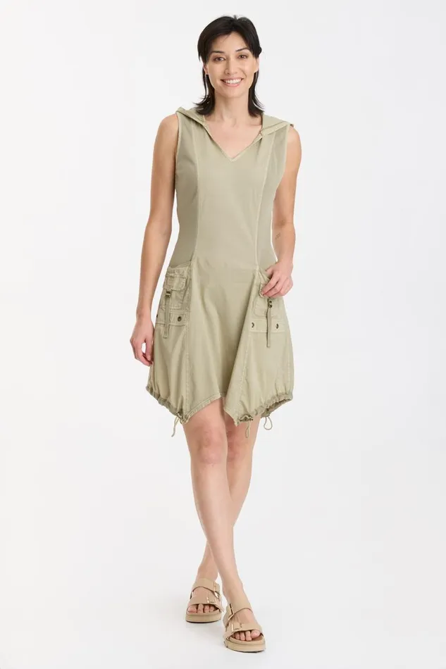 Falco Hooded Dress Mira Pigment Clothing XCVI Dresses