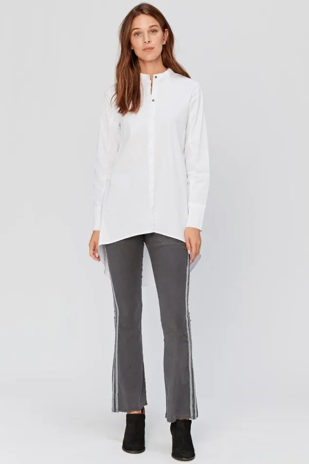 Farrah Fawcett Blouse White Clothing XCVI ShirtsBlouses