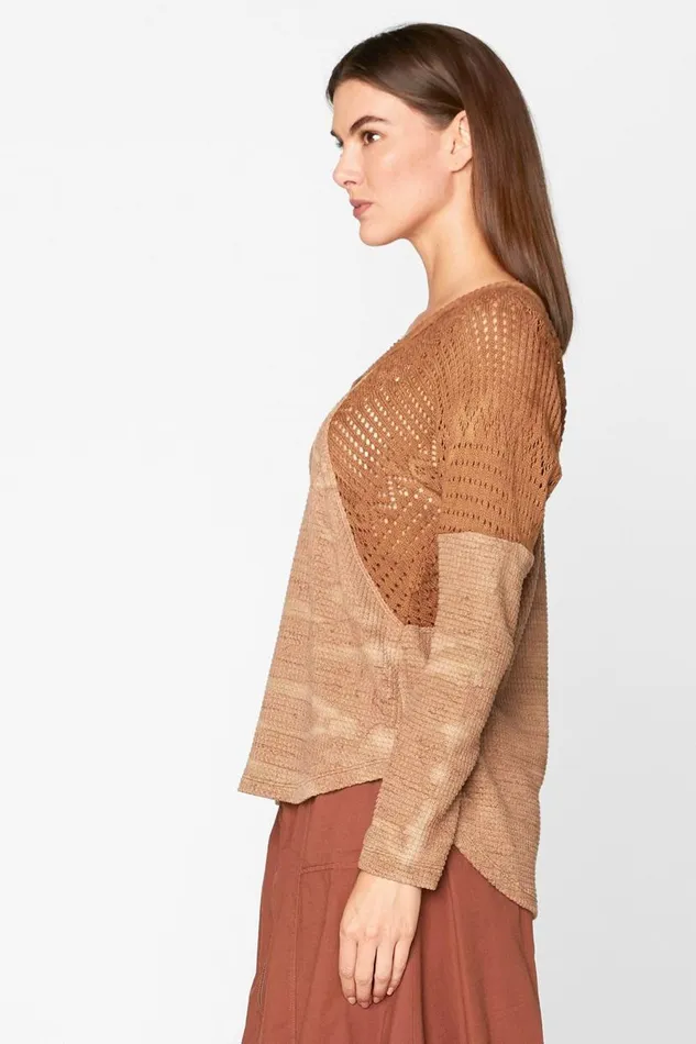 Fatine Top Earth Wash Clothing XCVI ShirtsBlouses