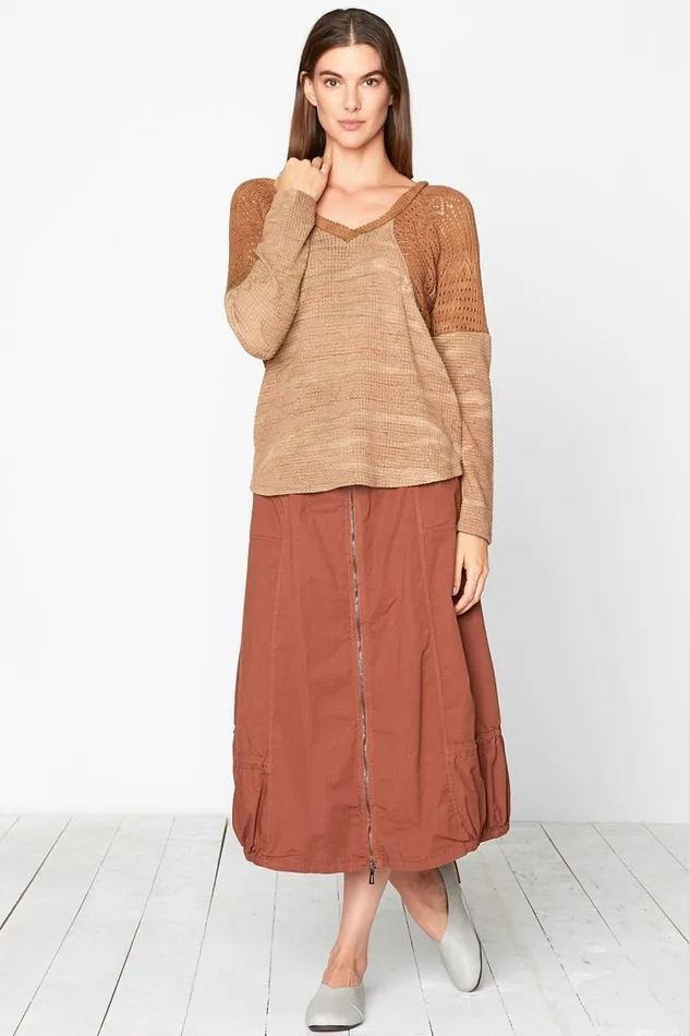 Fatine Top Earth Wash Clothing XCVI ShirtsBlouses