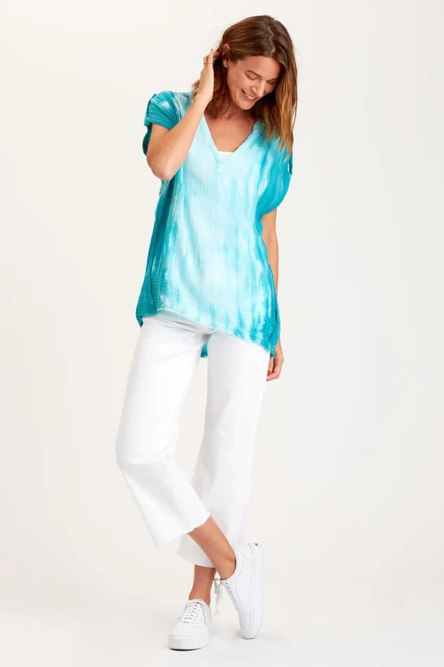 Favreau Top Barchan Wash Clothing XCVI ShirtsBlouses