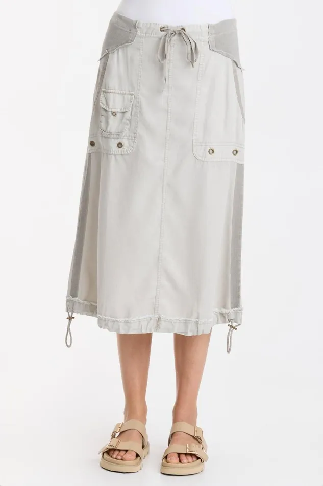 Finley Bubble Skirt Mist Pigment Clothing XCVI Skirts