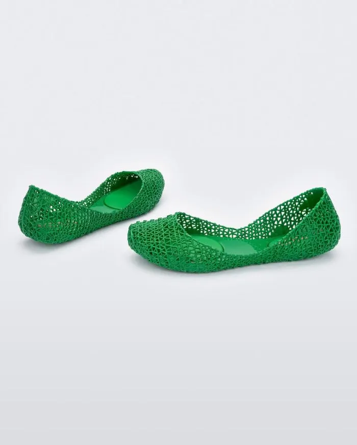 Flats Women Melissa Campana Green