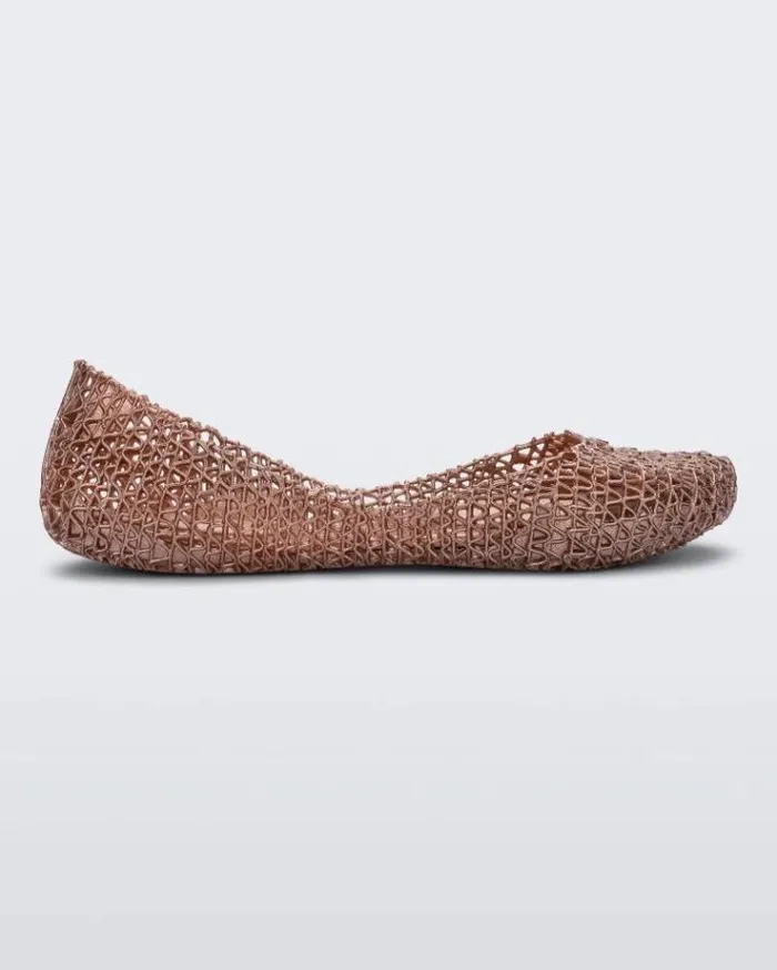Flats Women Melissa Campana Metallic Rose