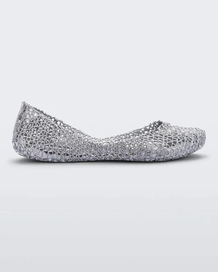 Flats Women Melissa Campana Silver