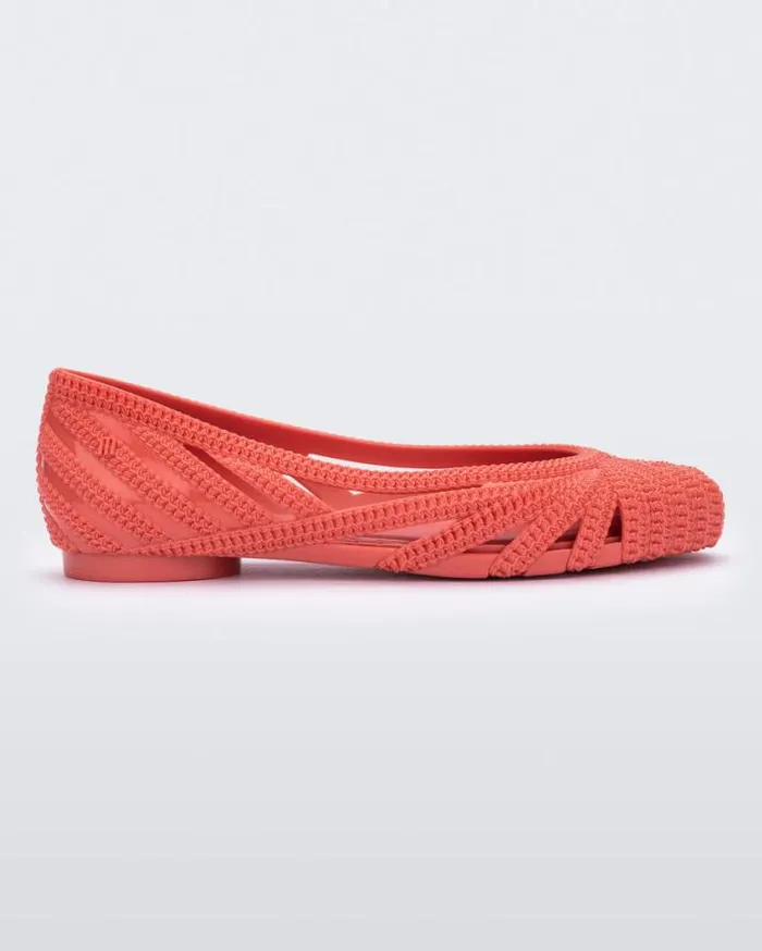 Flats Women Melissa Femme Classy Red