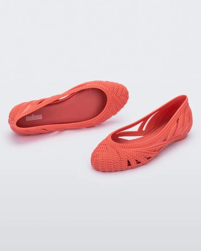 Flats Women Melissa Femme Classy Red