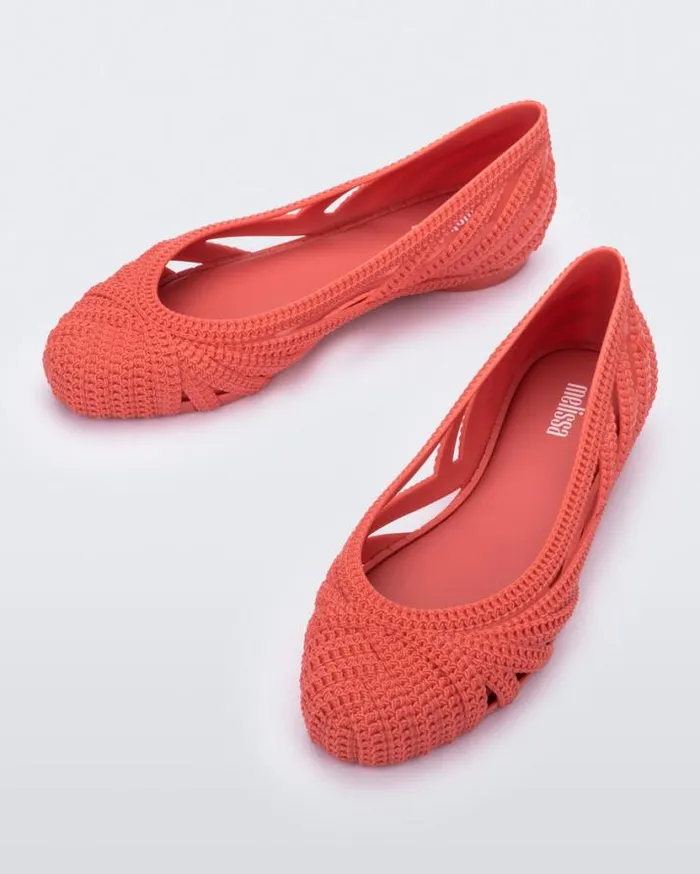 Flats Women Melissa Femme Classy Red