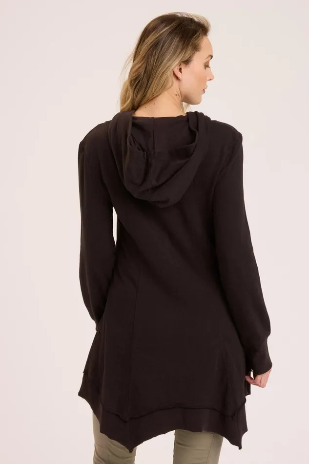 Fleece Mercantile Jacket Black Clothing XCVI Jackets