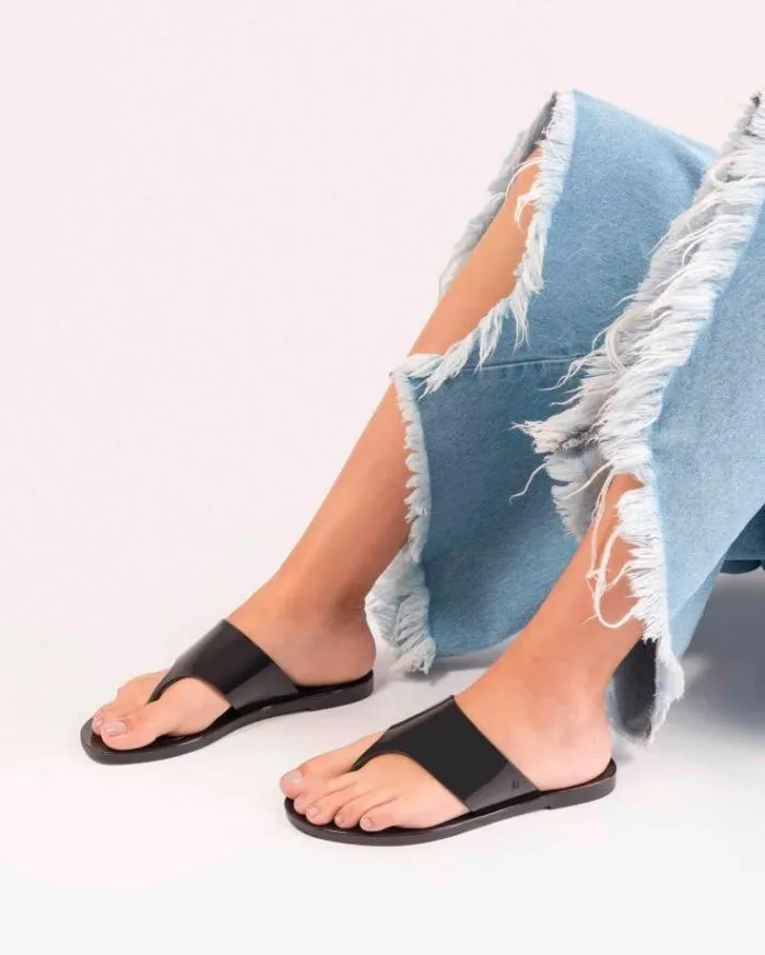 Flip Flops Women Melissa Essential Chic Black